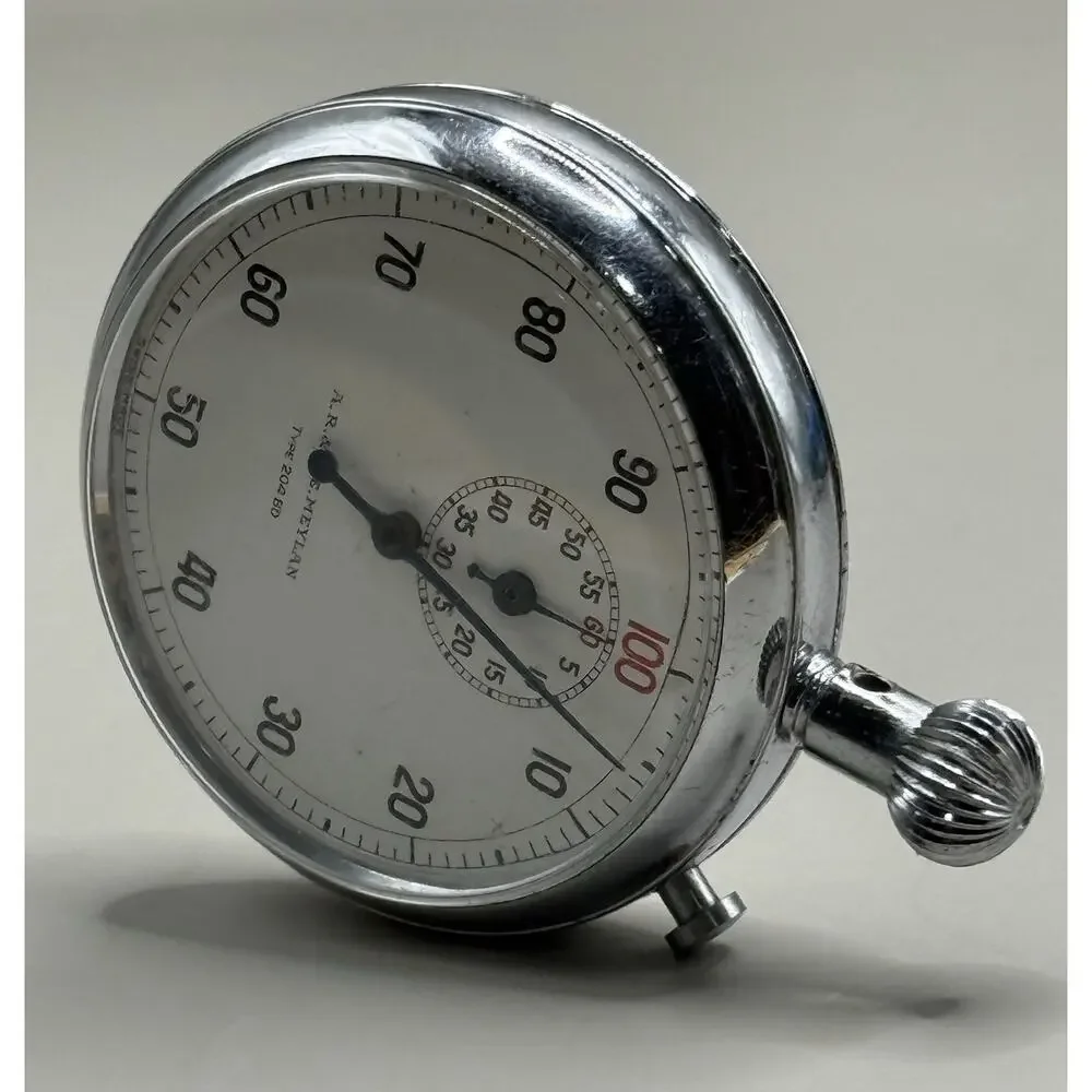 A.R. & J.E. Meylan Type 204BD Mechanical Wind Up Stop Watch